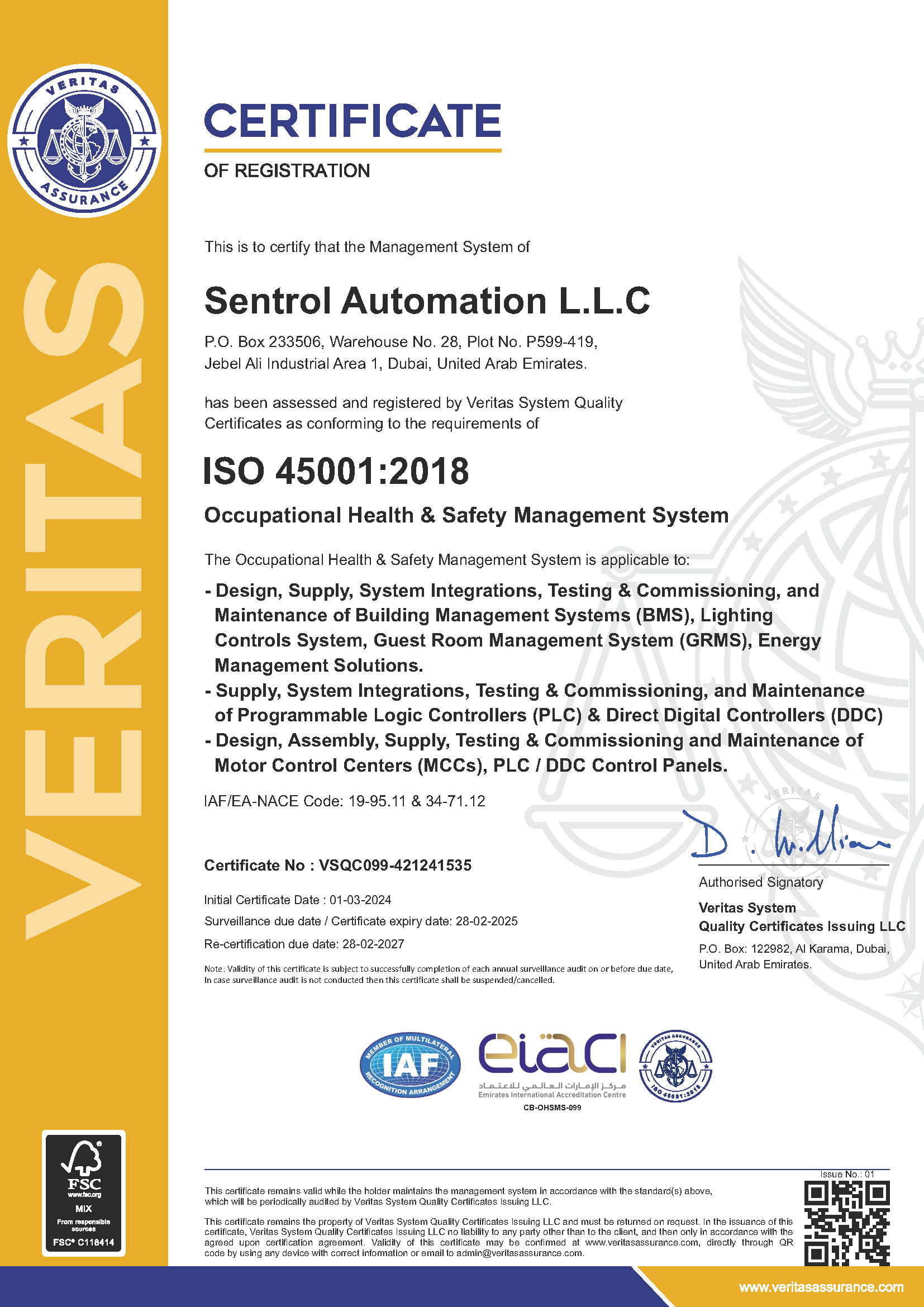 ISO-45001-2018-Certificate